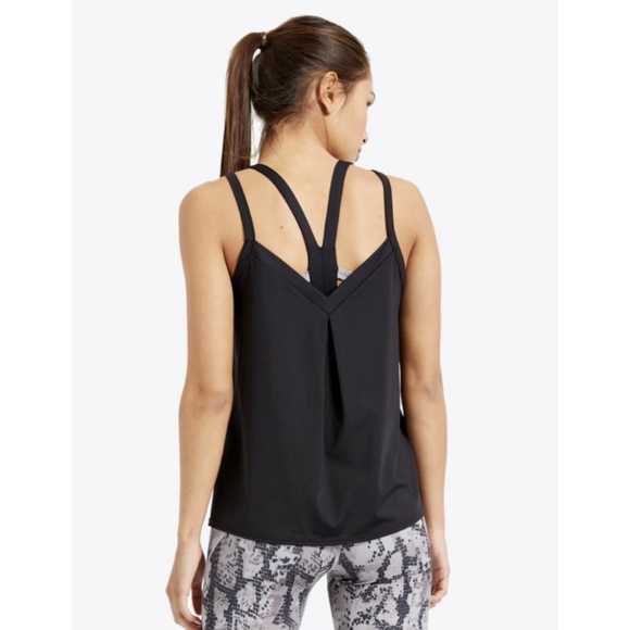 NWT Vimmia black Refuge v-neck workout tank - SML - Picture 1 of 7